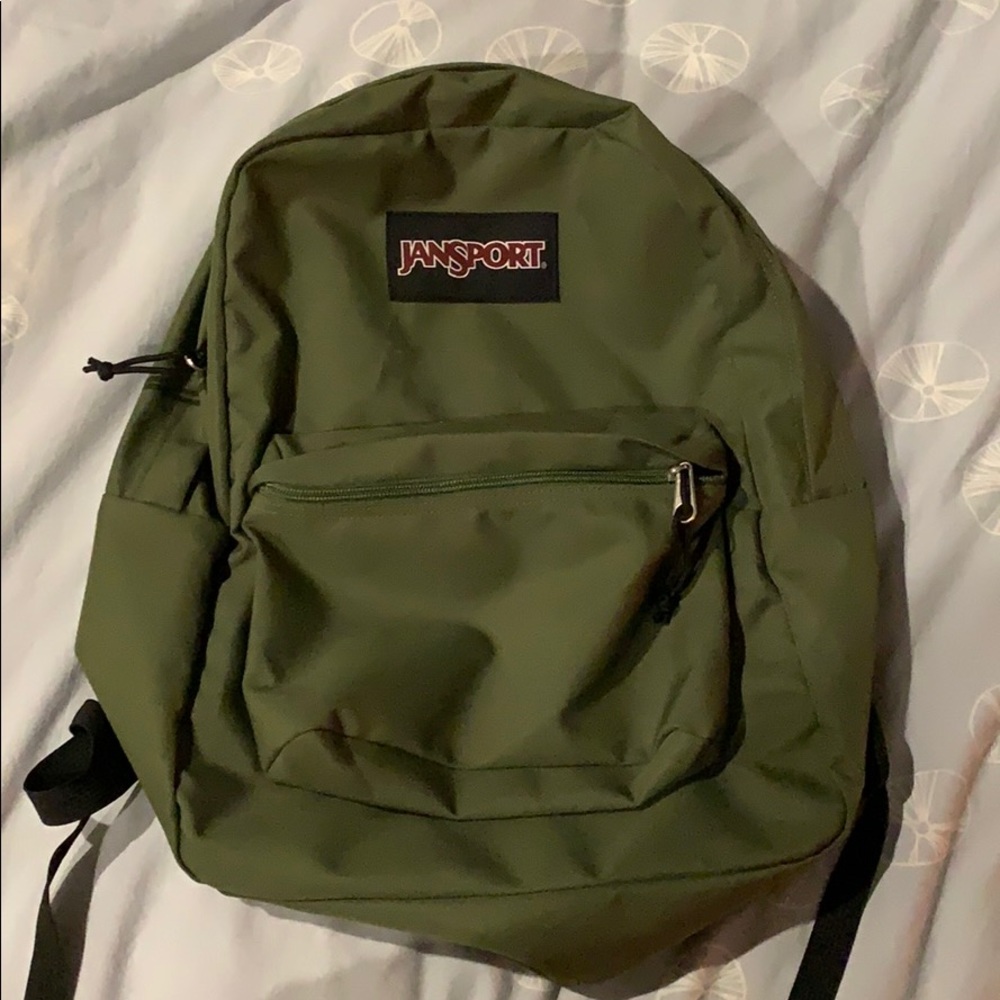 Jansport superbreak backpack green